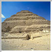 The pyramid of King Djoser north side.