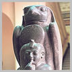 Ramses II as child with Horus
