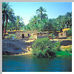 Nile village scene