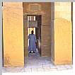 The mastaba of Ti entrance.